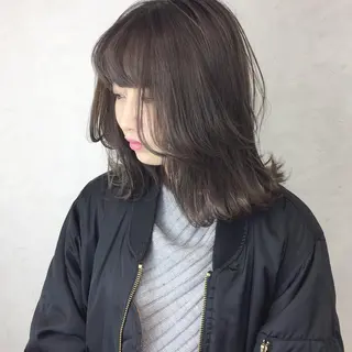 セミロング pigment所属・♡MIHO♡ スタイリストのヘアスタイル