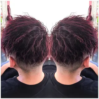 ショート カラー パーマ メンズ Kimura Shinyaのヘアスタイル