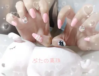 ネイル 林 珠里のネイルデザイン