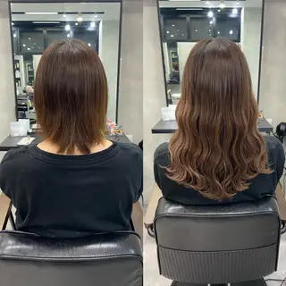 セミロング ヘアアレンジ ar+ ❤︎ maiのヘアスタイル
