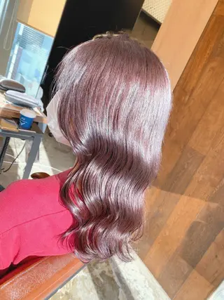 カラー 顔まわりの神様✨ 透明感カラー藤嶋秀幸のヘアスタイル