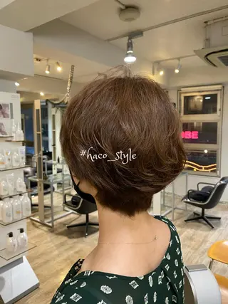 ショート カラー アレンジ指名 no.1✨ｈａｋｏのヘアスタイル