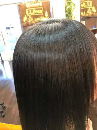 セミロング 桧山 真のヘアスタイル