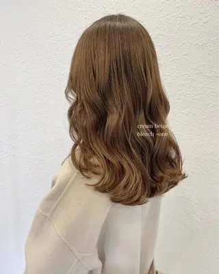 セミロング カラー Parve  Mix /板野妃莉のヘアスタイル