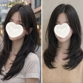 ロング 銀座/髪質改善/韓国 カラー🍓原田侑依のヘアスタイル