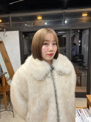 ショート カラー 京都/カラー/松野 翔のヘアスタイル