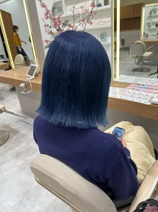 カラー KENJE湘南台 田澤明菜のヘアスタイル