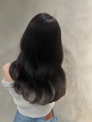 ロング L'EANE THE TOKYO所属・美顔形成カット｜青山 髪質改善｜三浦秀太郎のヘアスタイル