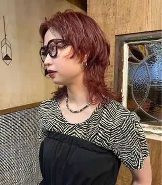 ミディアム カラー 海外レイヤー/ ブロンドKazuhaのヘアスタイル