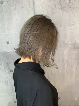 カラー GIEN Nu+ 中谷 翔のヘアスタイル