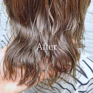 ミディアム カラー レディースヘア💫 加藤たいが🐯のヘアスタイル