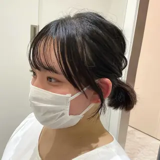 ショート salowin渋谷kitaya park前所属・RIKA韓国ヘア/く びれヘア/上品カラーのヘアスタイル