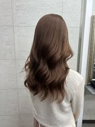 ロング カラー E:terne大宮店 ディレクター豊島穂希のヘアスタイル