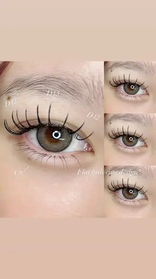 マツエク・マツパ luana sayakaのマツエク・マツパデザイン