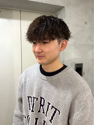 パーマ レディースカット モデル✂️中野裕介のヘアスタイル
