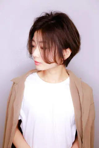 ショート 髪質改善 eclargeKOHのヘアスタイル