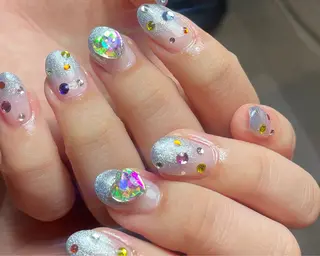 ネイル 隅田 花のネイルデザイン