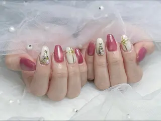 ネイル 【Eclat ｴｸﾗ】nail＆beauty所属・Eclat〔ｴｸﾗ〕 MOEKA𝜗𝜚*のネイルデザイン