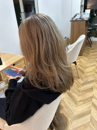 カラー 櫻井園子🌸 久屋大通/高岳のヘアスタイル