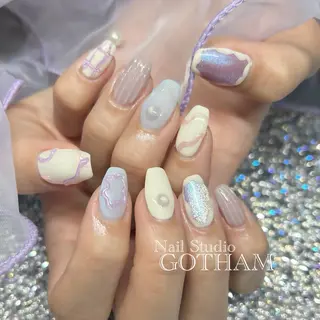 ネイル Nail Studio GOTHAM所属・高円寺駅からすぐ🌈 ネイルGOTHAMのネイルデザイン