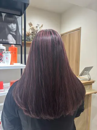 ロング ボブ／"質感再生"艶 カラー🫧sHOMaのヘアスタイル