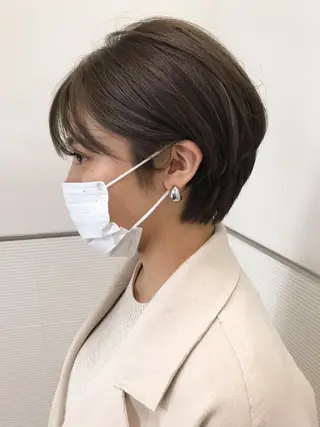 ショート カラー 千葉 慎也のヘアスタイル