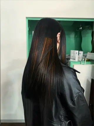 カラー lin. color.+ﾟのヘアスタイル