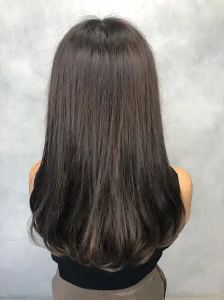 ロング 透明感カラー／メンズ 特化kazumaのヘアスタイル