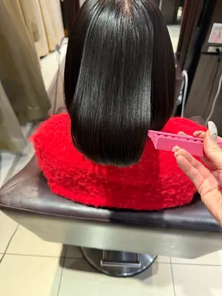 ミディアム 【髪質改善💎韓国風 レイヤー🌷】山川のヘアスタイル