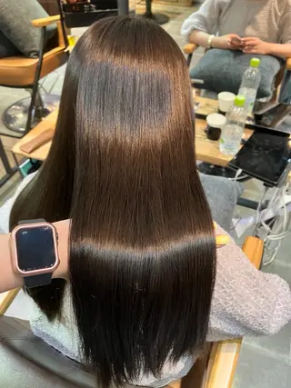 ロング 🫧縮毛矯正支持率 No.1 ほのか🫧のヘアスタイル