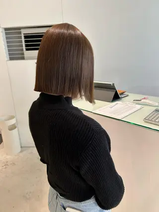 ミディアム カラー 透明感カラー🫧 nanohaのヘアスタイル