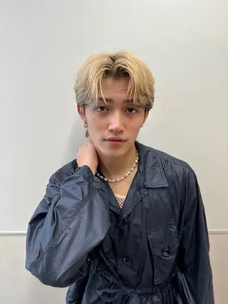 カラー パーマ メンズ LAVEL所属・曲がる縮毛矯正/メン ズカット髪質改善のヘアスタイル