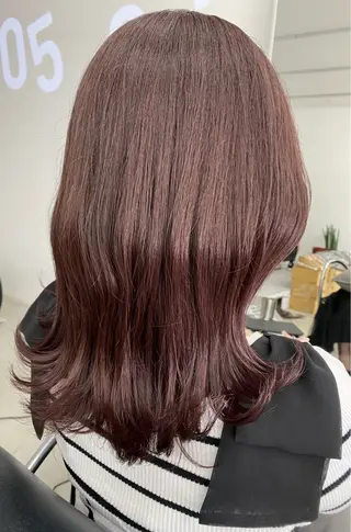 カラー MEMENTO所属・MEMENTO YUZUのヘアスタイル