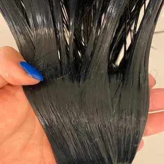 セミロング プルエクステ/インナ ーカラー🦊はるなのヘアスタイル