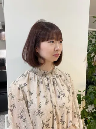 カラー AO所属・RISAKO 艶髪モテヘア🎀府中のヘアスタイル