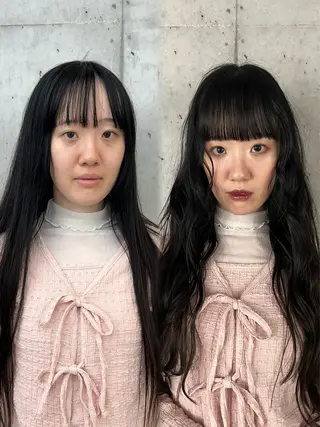 ロング i.blue所属・似合わせカット/ ヘアメイク/naruのヘアスタイル