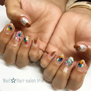 ネイル Hair salon Irie所属・與儀 知佳のネイルデザイン