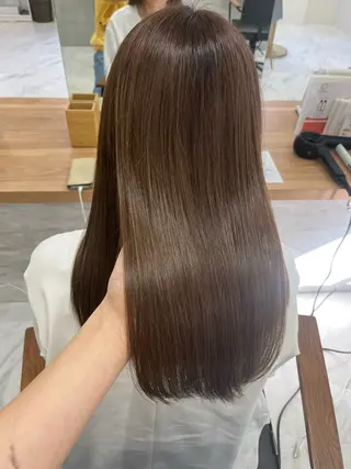 セミロング 優月/カラー特化 西宮/夙川のヘアスタイル