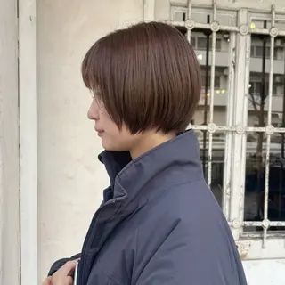 ショート カラー riffdesign labo帝塚山/竹井のヘアスタイル