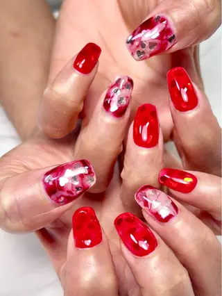 ネイル hello.nail所属・Horie 雪のネイルデザイン