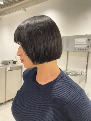 ミディアム 福岡美容室/ボブ /レイヤー/メンズのヘアスタイル