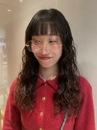 ロング chihiro / ミディアムカットのヘアスタイル