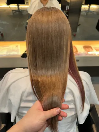 ミディアム 赤み・黄み消し/ 透明感/🍃そうたのヘアスタイル