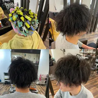 パーマ メンズ Leggu所属・木田 智大のヘアスタイル