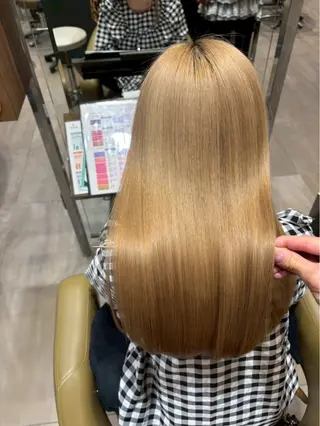 ロング 茶谷 沙穂のヘアスタイル
