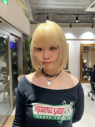 ショート カラー 🩵ボブ/レイヤー /髪質改善🩵のヘアスタイル