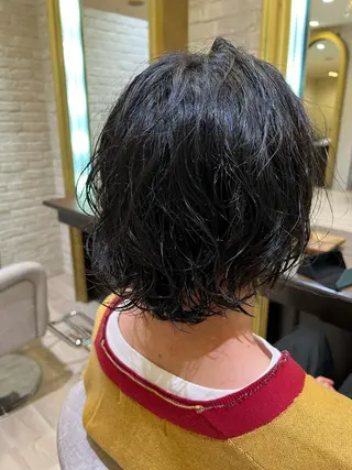 パーマ 【髪質改善・縮毛矯正専門店】イリス茨木店所属・山藤 奈々のヘアスタイル