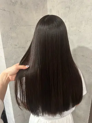 セミロング カラー パーソナルカラー 診断🍀マリンのヘアスタイル