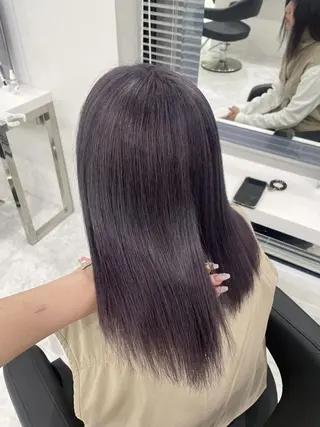 カラー 韓国風トレンドカラー 🩶RINA🩶のヘアスタイル