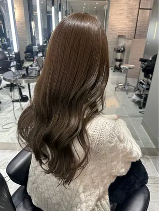 ロング カラー 韓国ヘア🎀艶髪 RISAのヘアスタイル